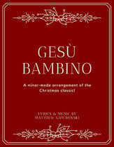 Gesu Bambino SAB choral sheet music cover